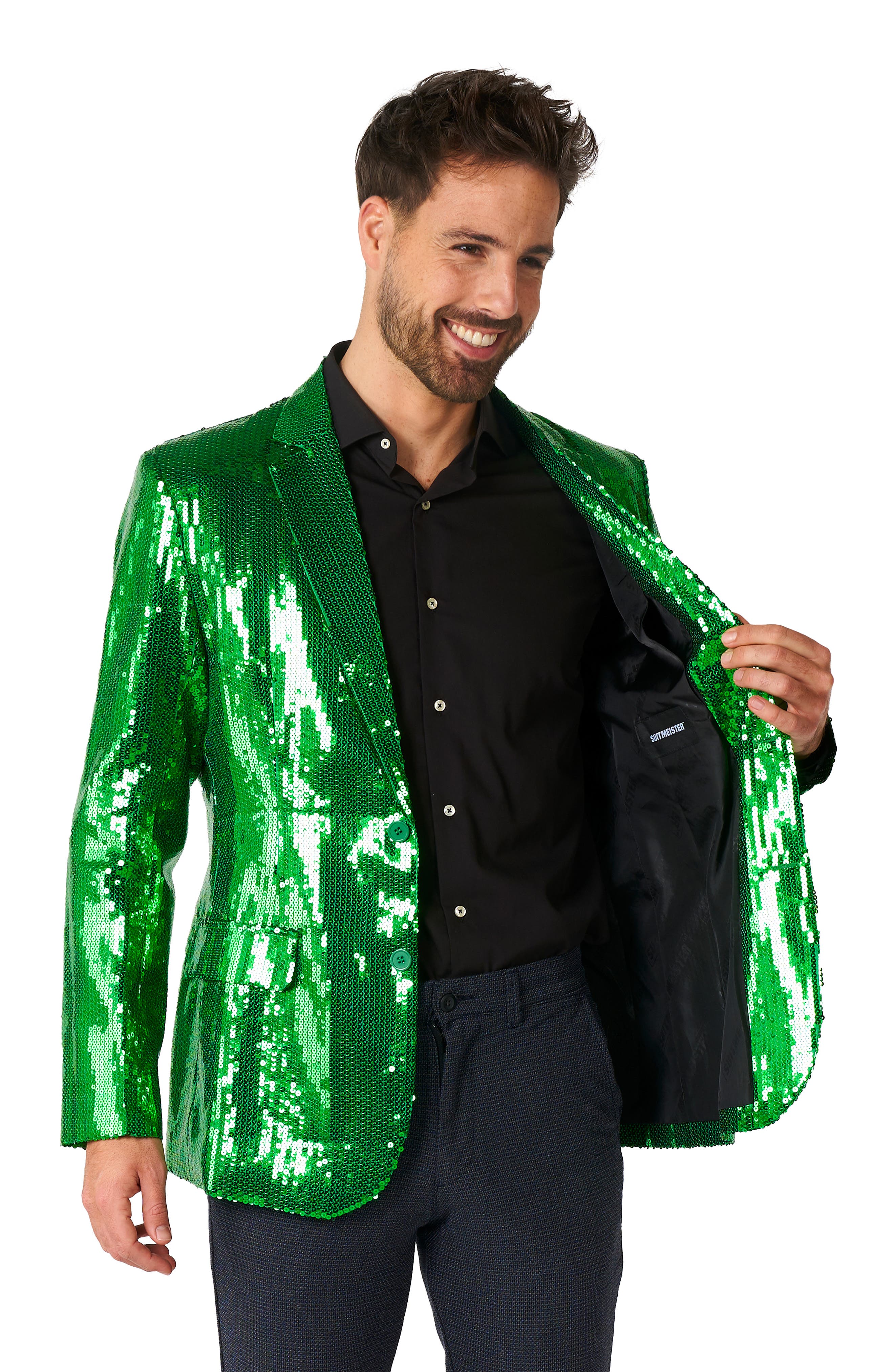 OppoSuits Sequin Green Blazer (Men) | Nordstromrack