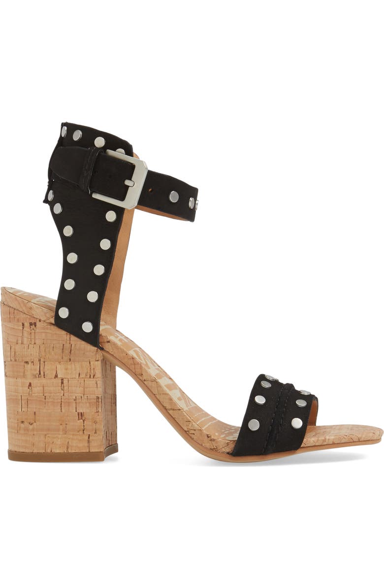 Dolce Vita Essie Studded Block Heel Sandal, Alternate, color,