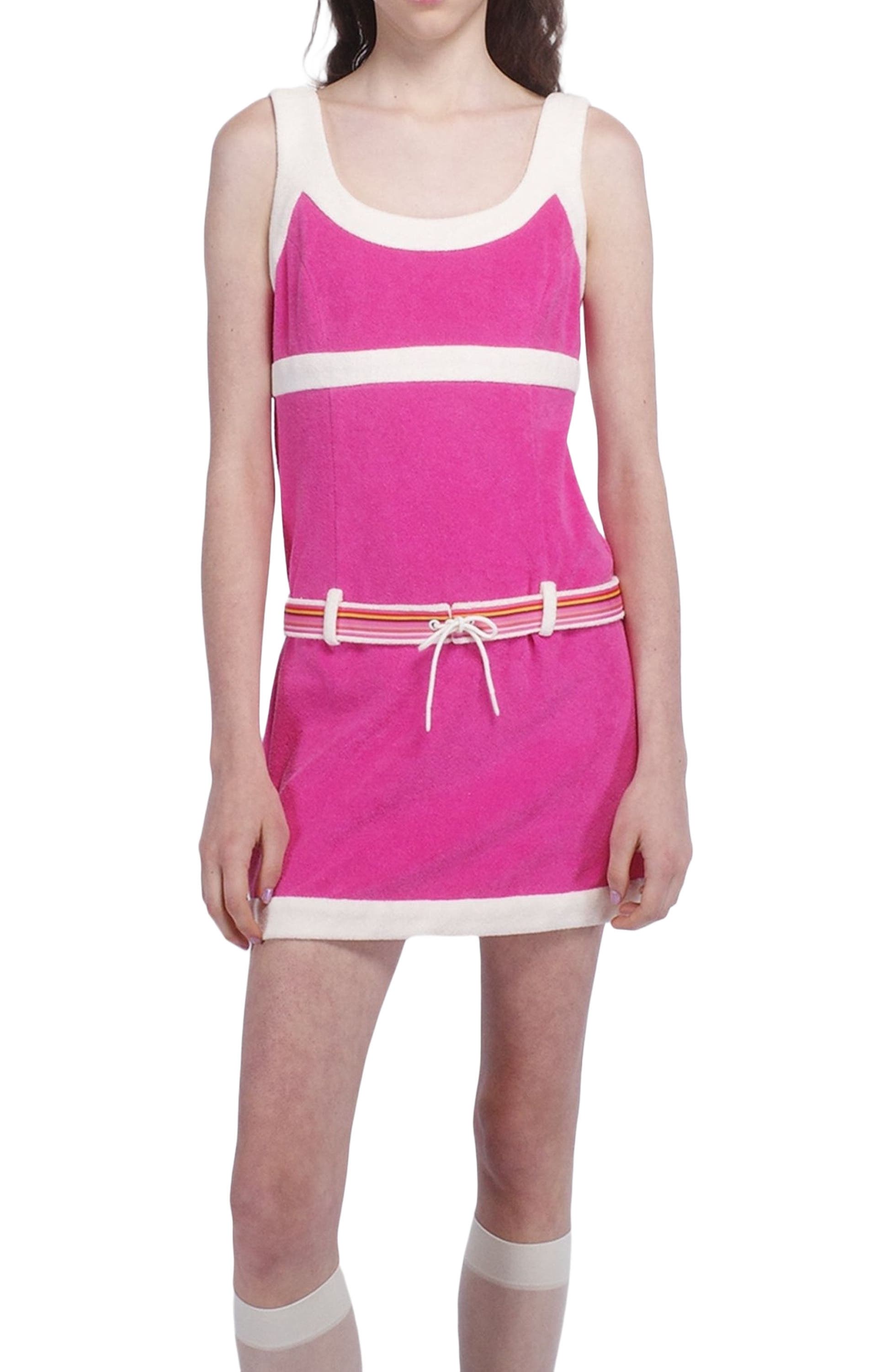 Cabana Terry Belted Dress