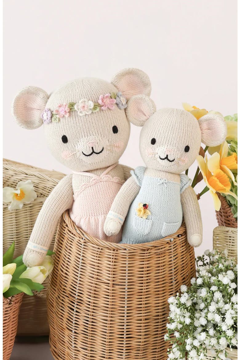 Emma the Mouse Stuffed Animal, Alternate, color, PINK