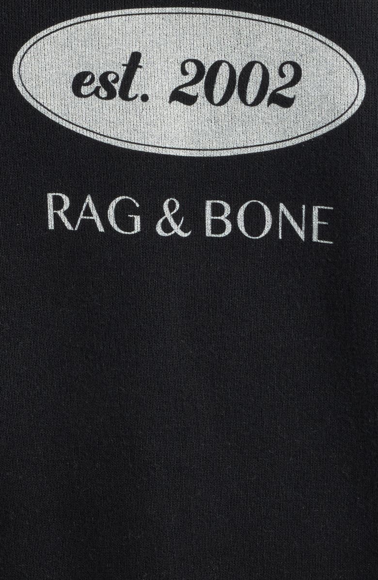 rag & bone New York Collegiate Graphic Sweatshirt, Alternate, color, 