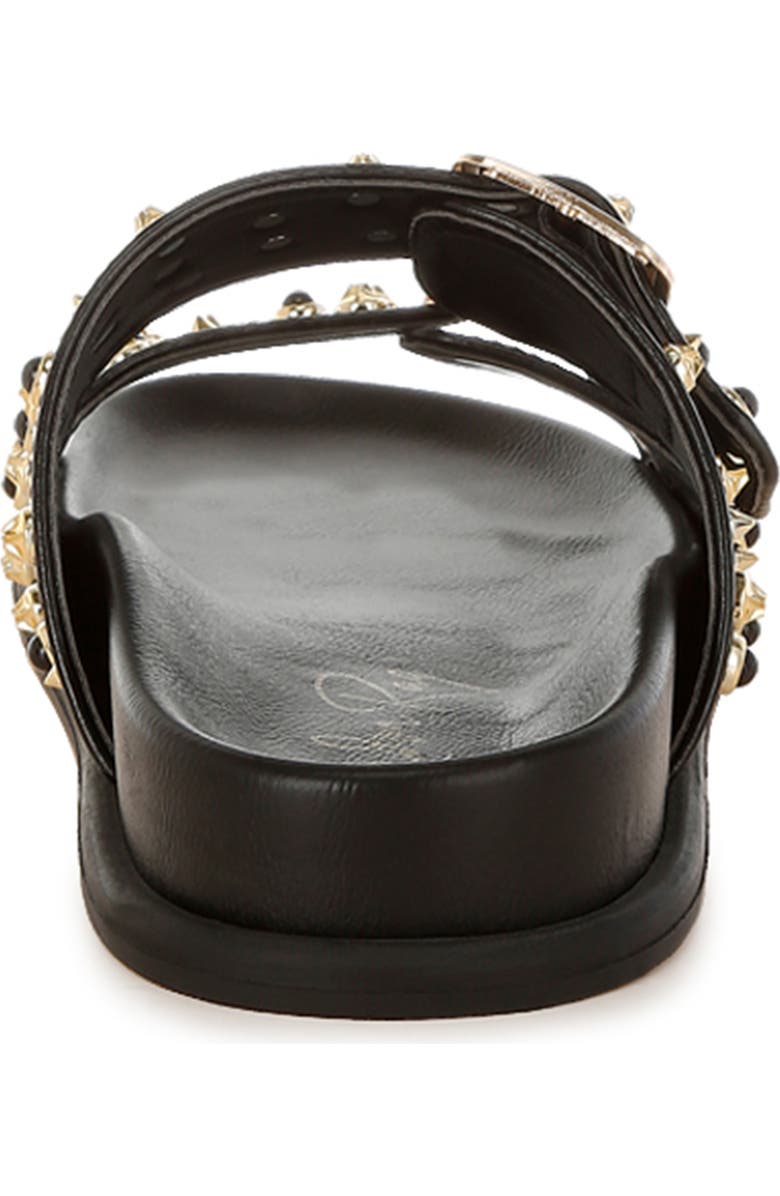 LONDON RAG Lumina Studded Slide Sandal, Alternate, color, Black