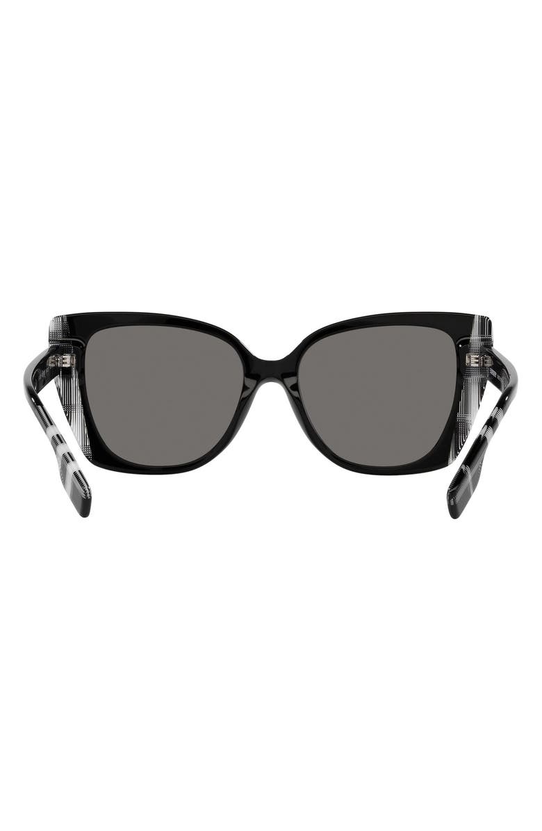 Burberry Meryl 54mm Polarized Cat Eye Sunglasses, Alternate, color,