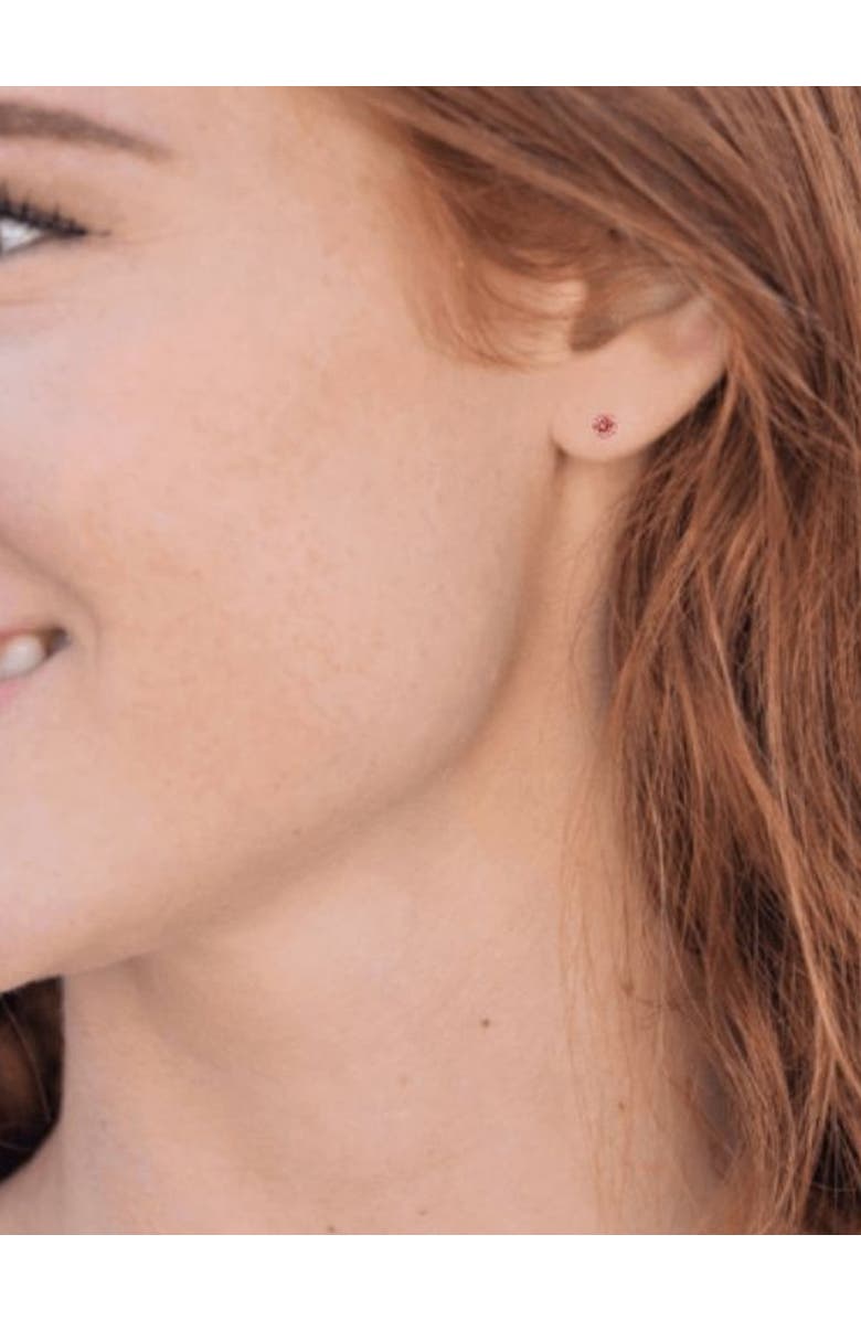 Bliss Diamond 3/8Ct Pink Lab Grown Diamond Screw Back Studs, Alternate, color,