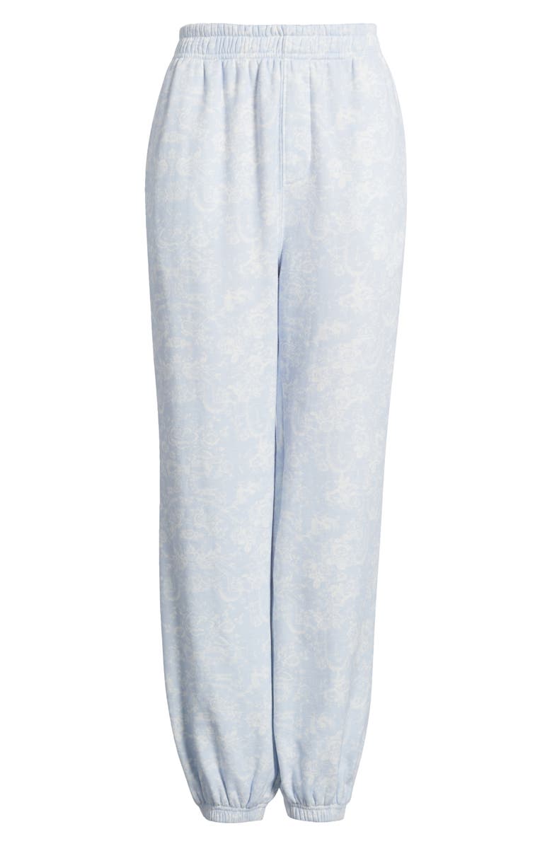 LoveShackFancy Lila Joggers, Alternate, color, Blue Cove