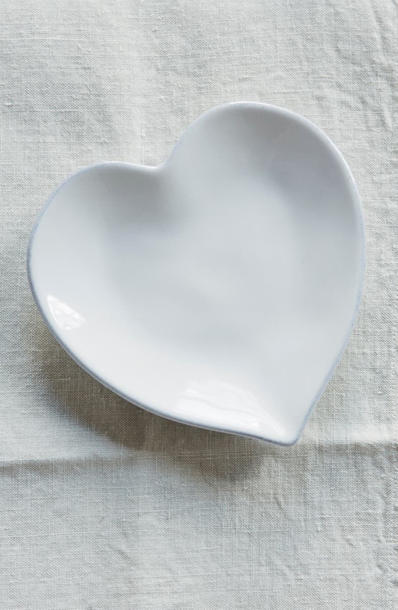 The White Company Porto Heart Plate, Main, color, 
