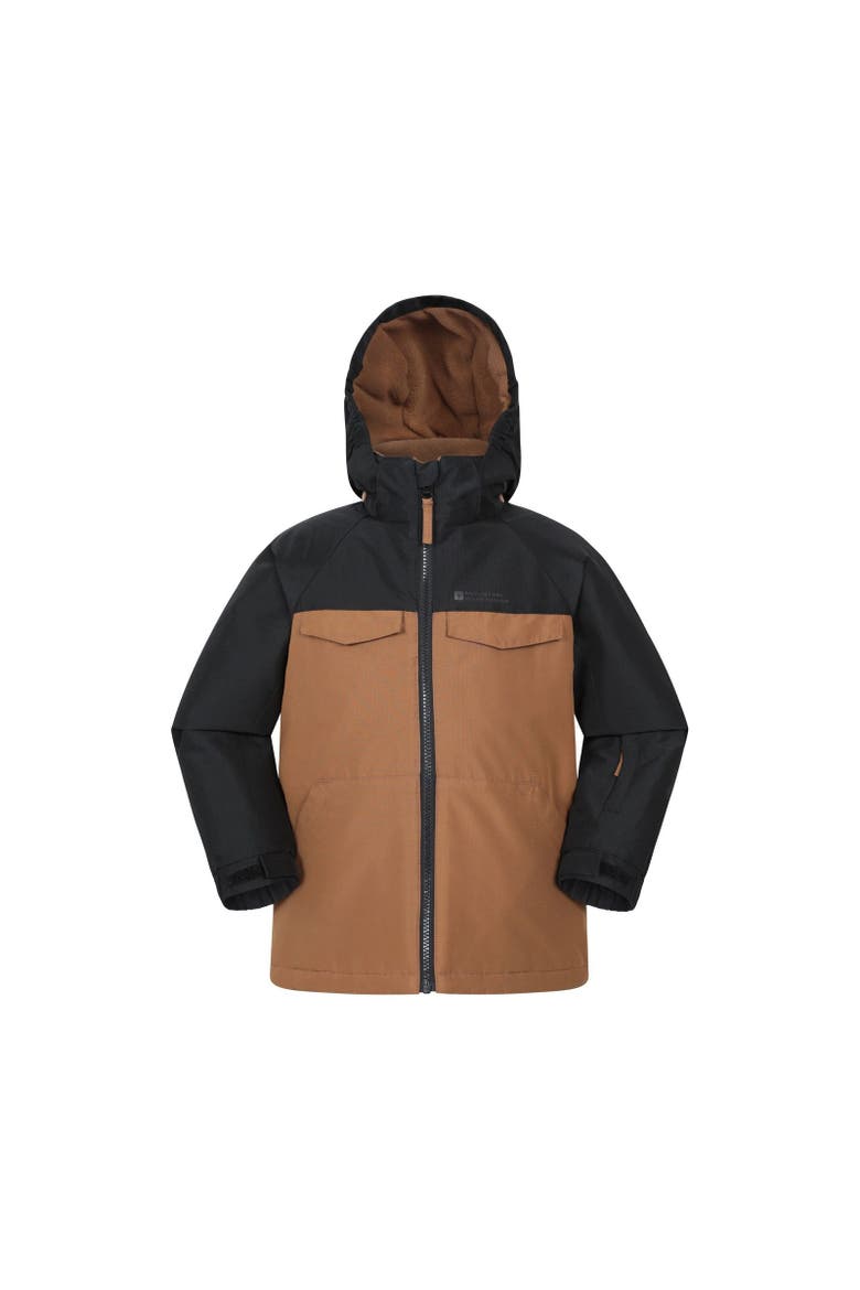 Childrens/Kids Titan Water Resistant Padded Ski Jacket, Main, color, Black