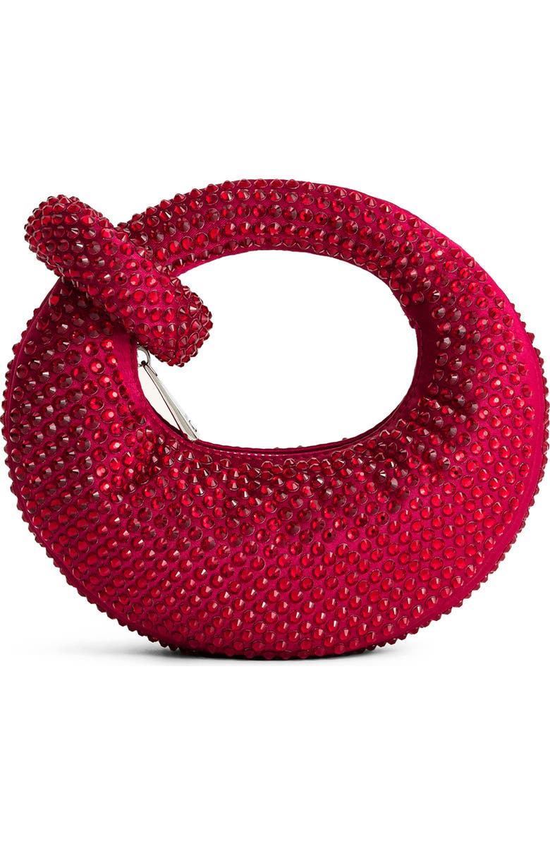 JW PEI Abacus Embellished Top Handle Bag, Main, color, Red