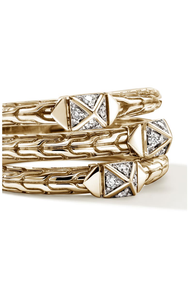 Icon Stud Triple Row Ring, Alternate, color, GOLD