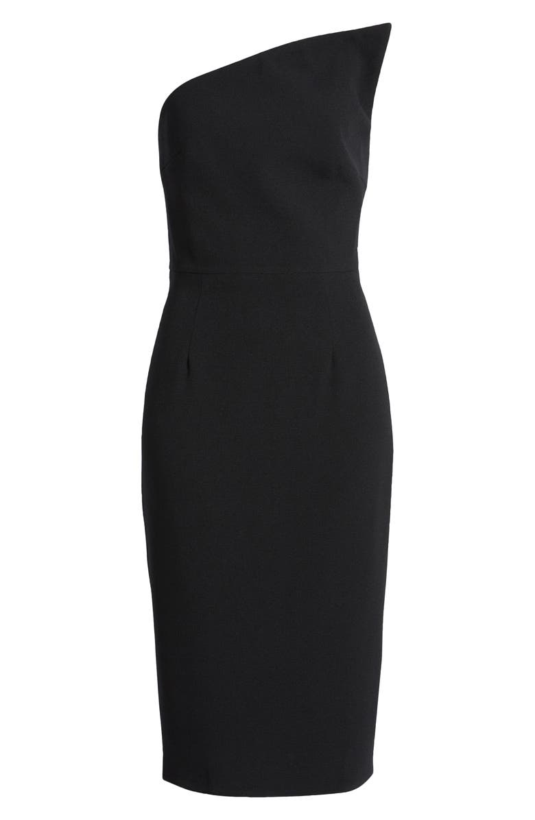 Dress the Population Milan Strapless Sheath Cocktail Dress, Alternate, color, 