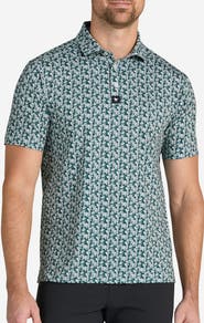 Bad Birdie Jungle Shadow Performance Golf Polo