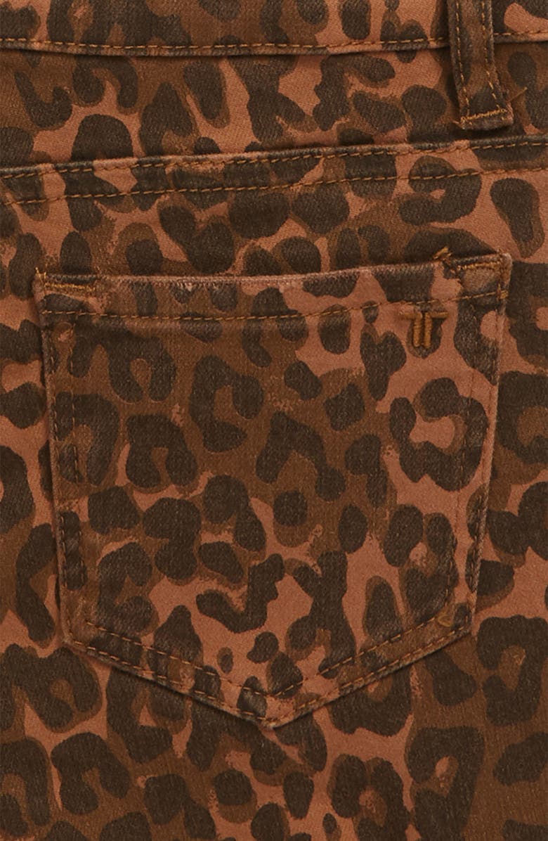 Tractr Leopard Print Shorts, Alternate, color, 