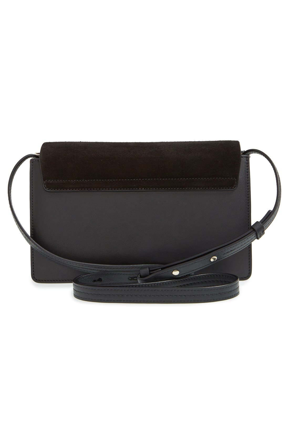 Chloé Small Faye Leather Crossbody Bag, Alternate, color, 