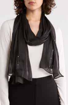 Steve Madden Embellished Oblong Scarf