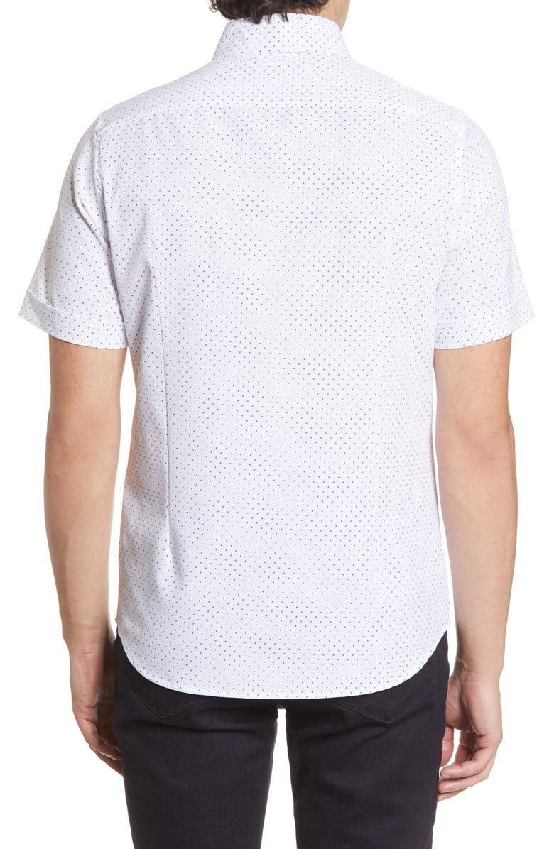 MOVE Performance Apparel Short Sleeve Button-Down Shirt, Alternate, color, 