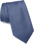 NORDSTROM RACK Rood Grid Jacquard Tie