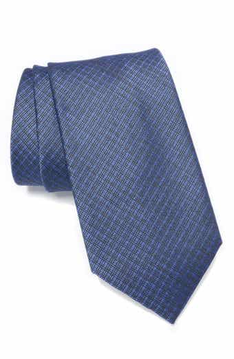 Rood Grid Jacquard Tie