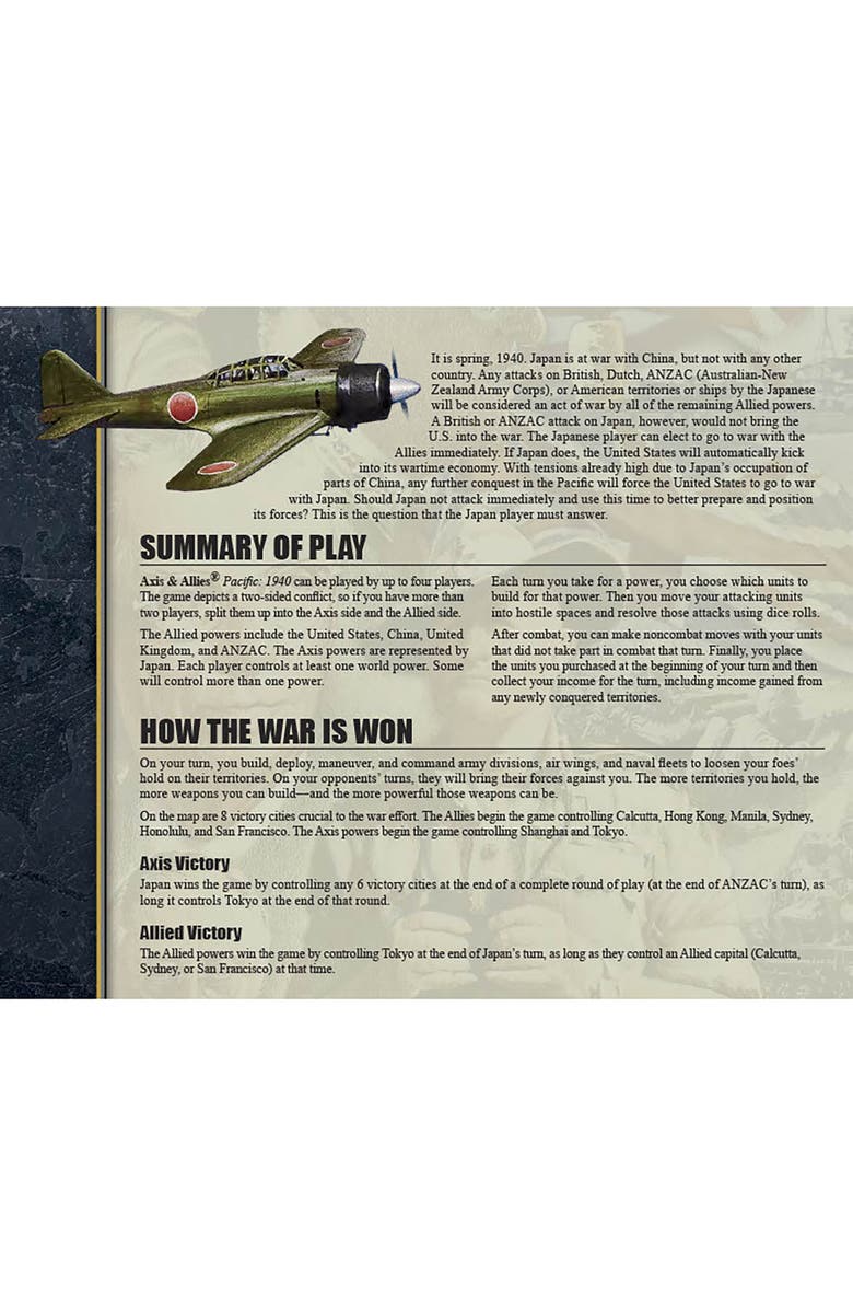 Renegade Game Studios 1940 Pacific 2nd Edition WWII War Miniatures Strategy Board Game, Alternate, color, Multicolored