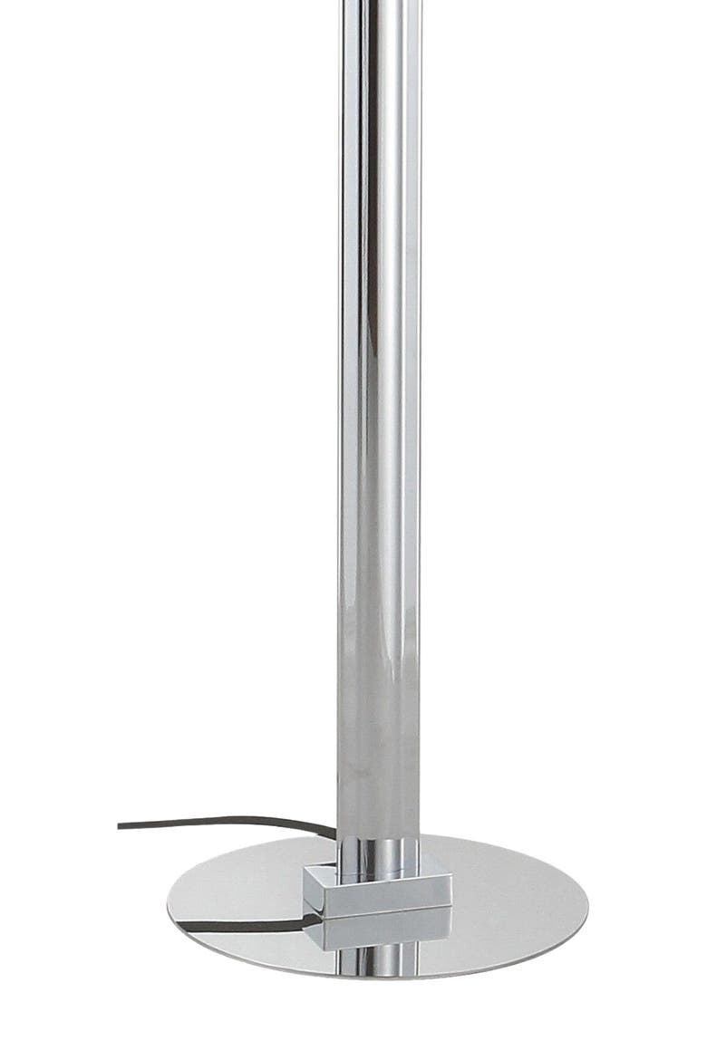 Roxanna 68" Integrated LED Metal Floor Lamp, Chrome, Alternate, color, Chrome