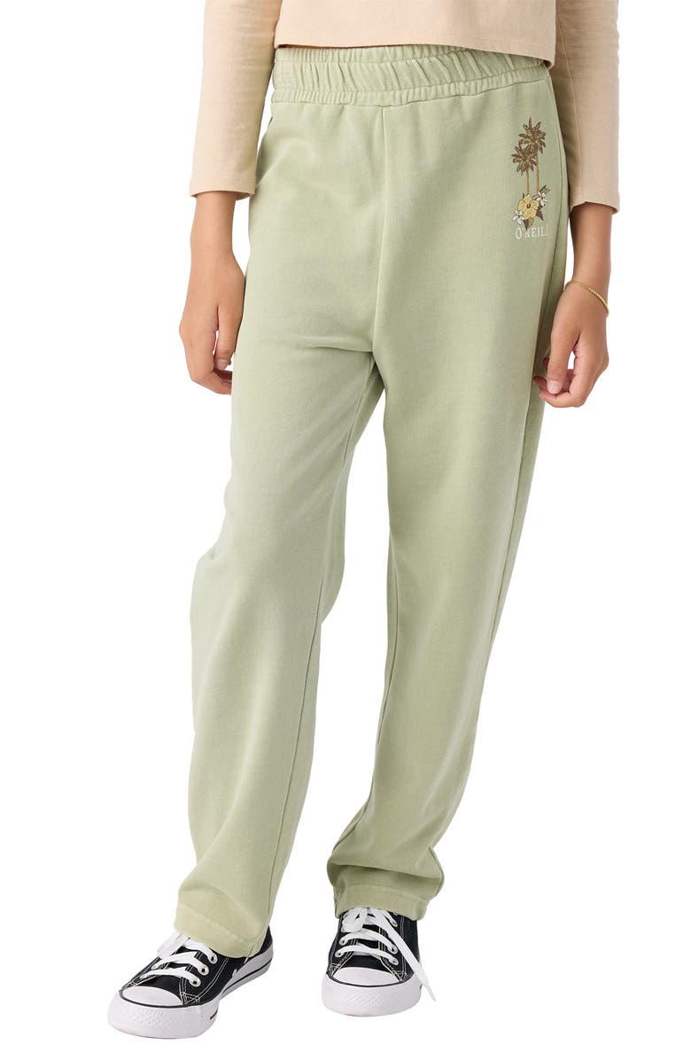 O'Neill Kids' Milena Graphic Sweatpants, Alternate, color, Desert Sage