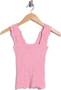 Free People Love Letter Floral Knit Camisole