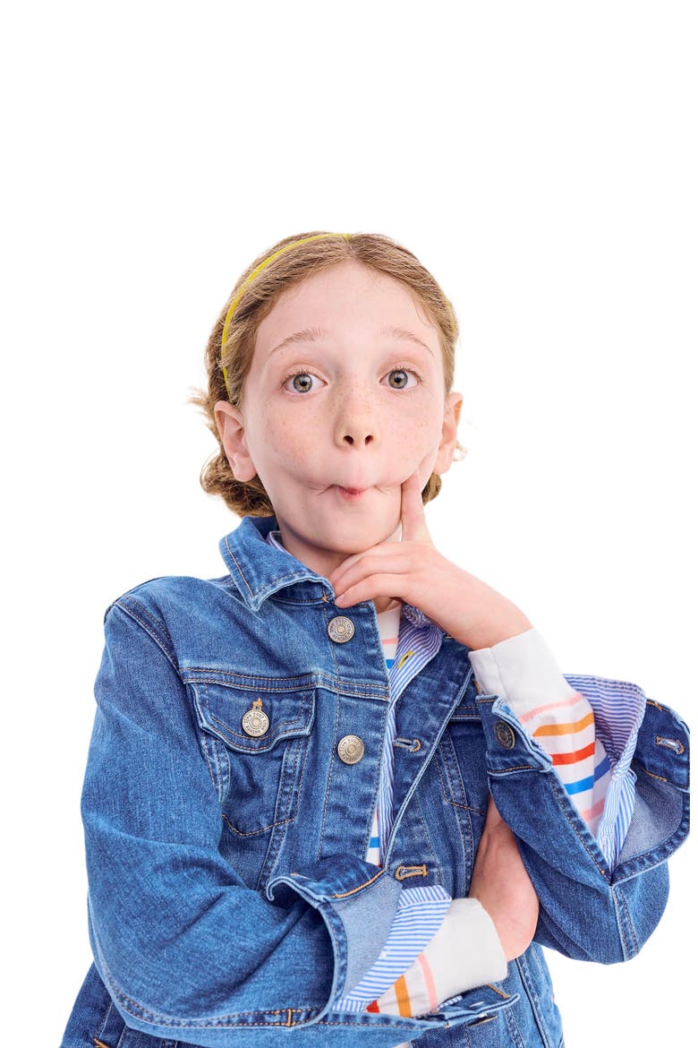 Kids Denim Jacket, Alternate, color, Classic Wash