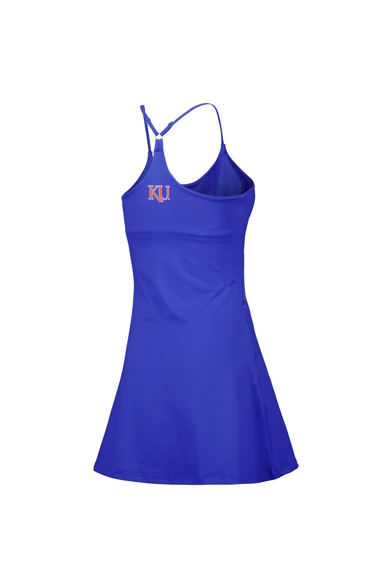 Women's Established & Co. Royal Kansas Jayhawks Campus Rec Dress, Alternate, color, Royal