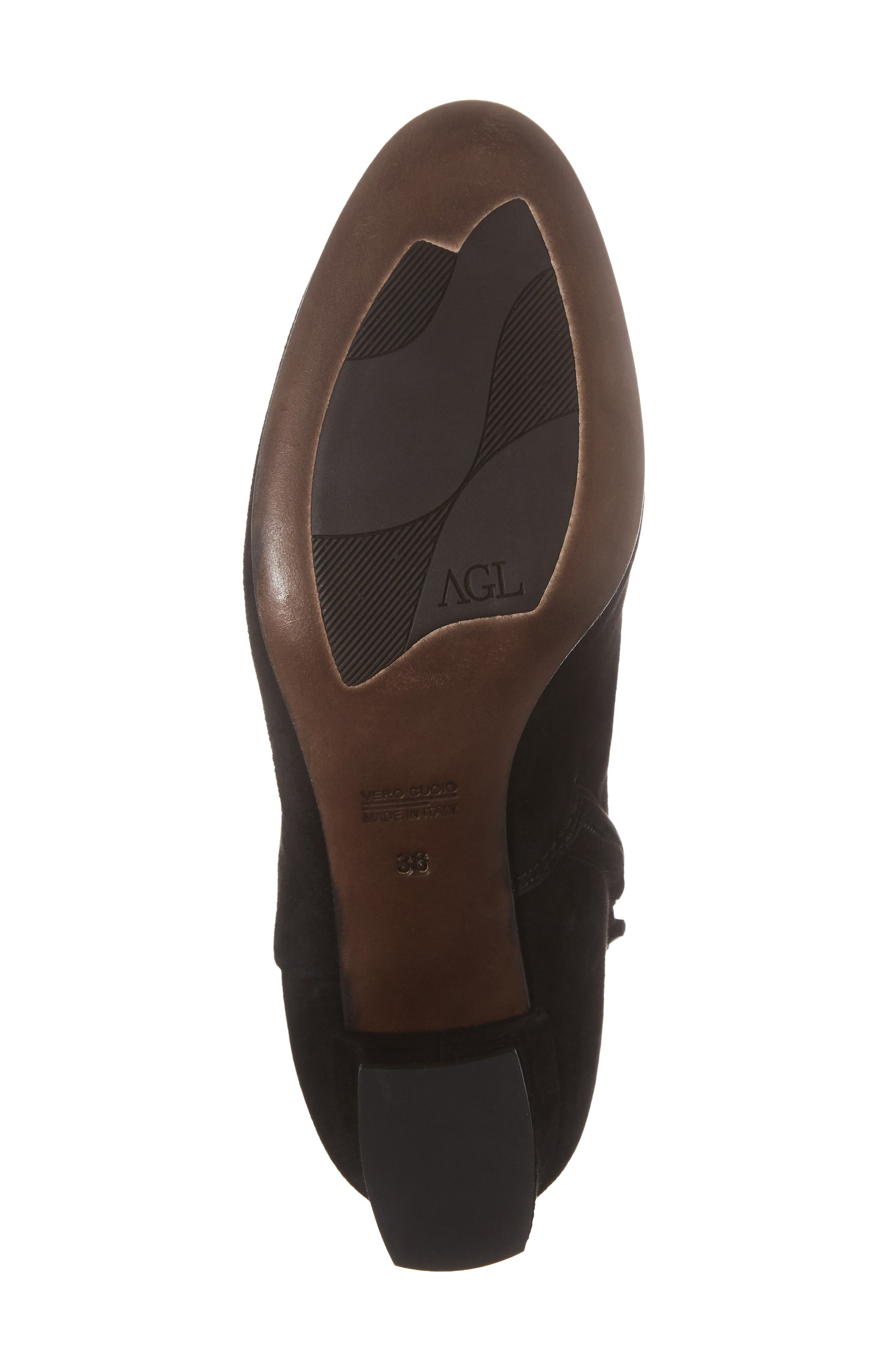 AGL Block Heel Stretch Bootie, Alternate, color, 