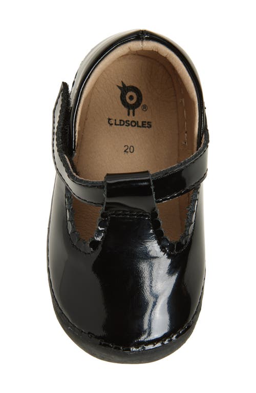 Old Soles Pave T-strap Sneaker In Black