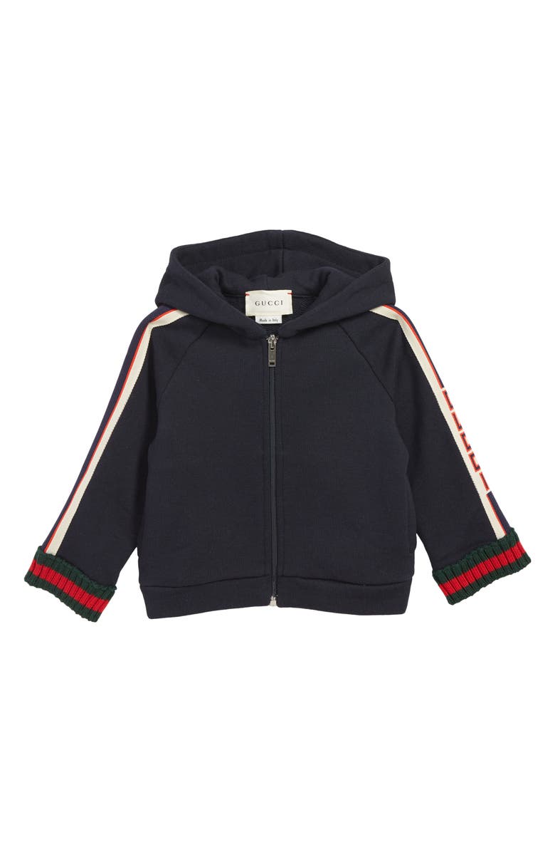 Gucci Full Zip Hoodie, Main, color, 