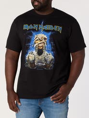 True Nation by DXL Big & Tall Iron Maiden Graphic Tee