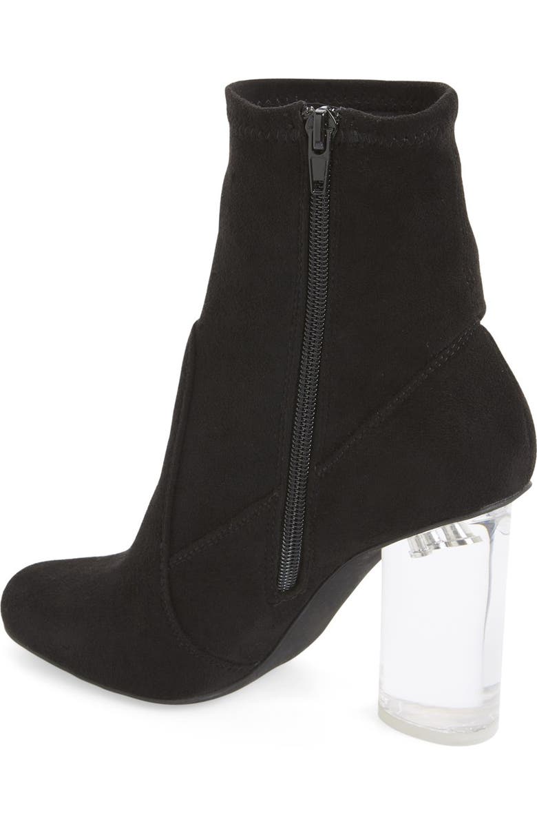 Jeffrey Campbell Ankle Boot, Alternate, color, Black Suede