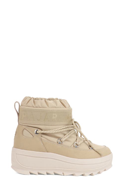 Pajar Galaxy Mini Waterproof Platform Ankle Bootie In Sand