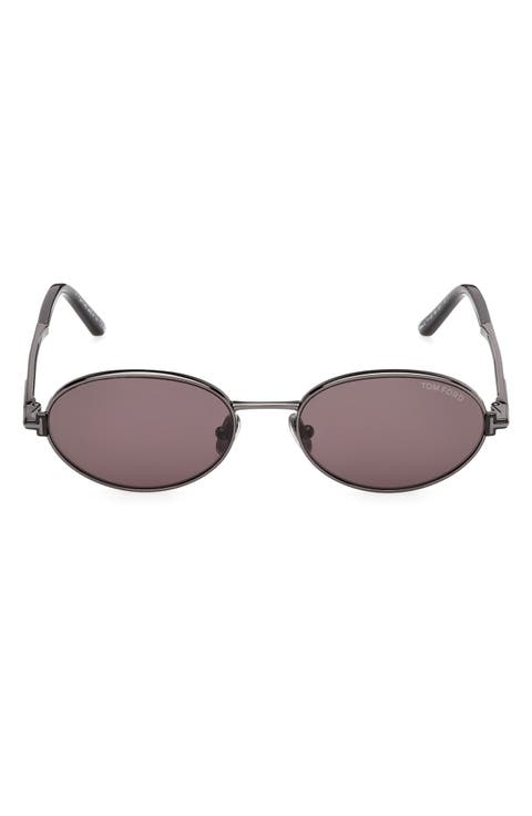 Gina 02 52mm Oval Sunglasses