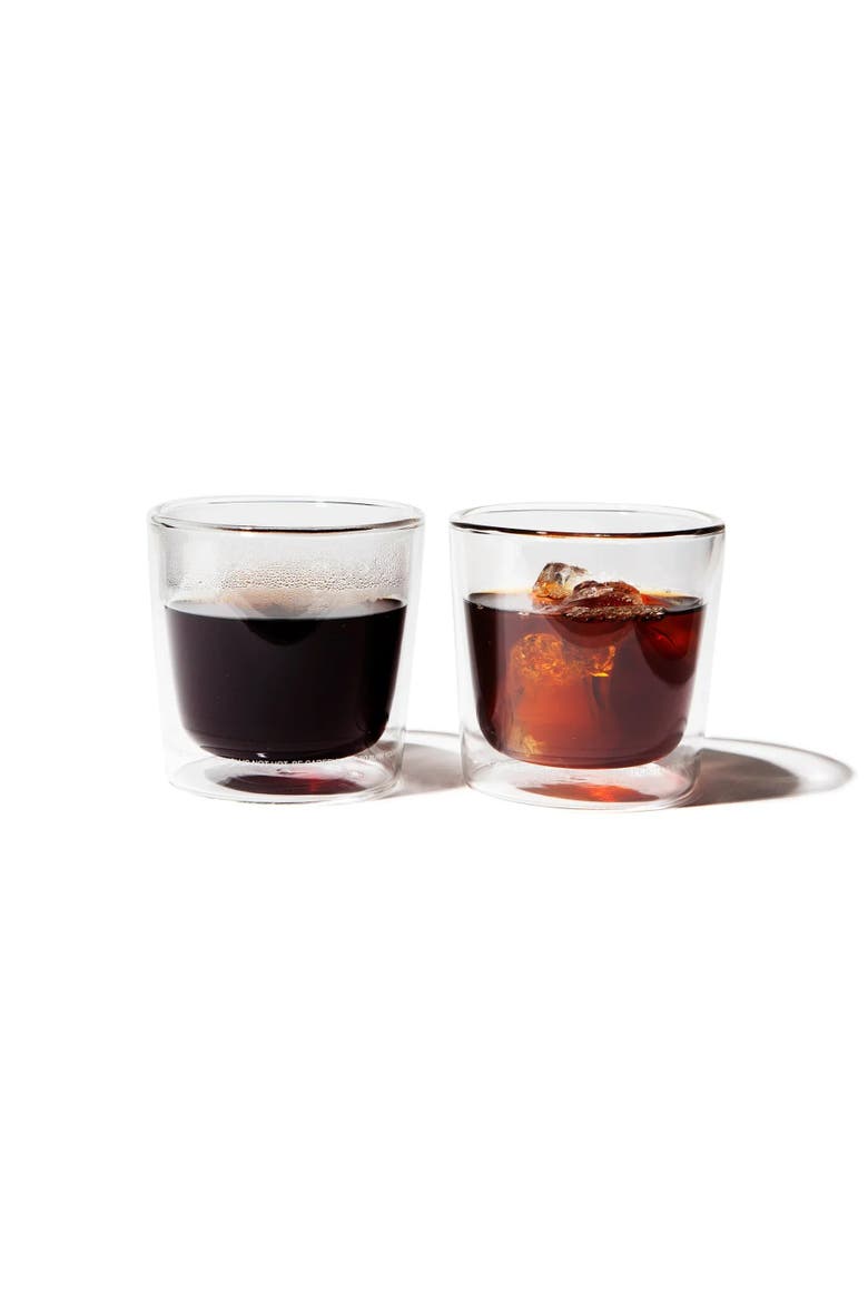 Double Wall Cup, Alternate, color, Clear