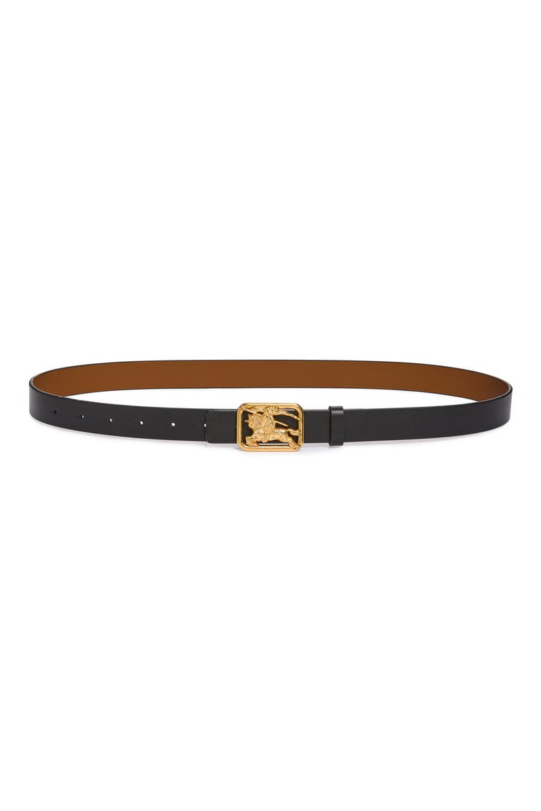 Rider Equestrian Knight Designer Reversible Leather Belt, Main, color, BLACK/ HAZEL
