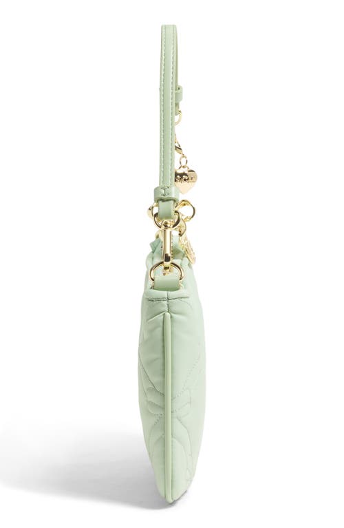 Stoney Clover Lane Charm Nylon Crossbody Bag In Green