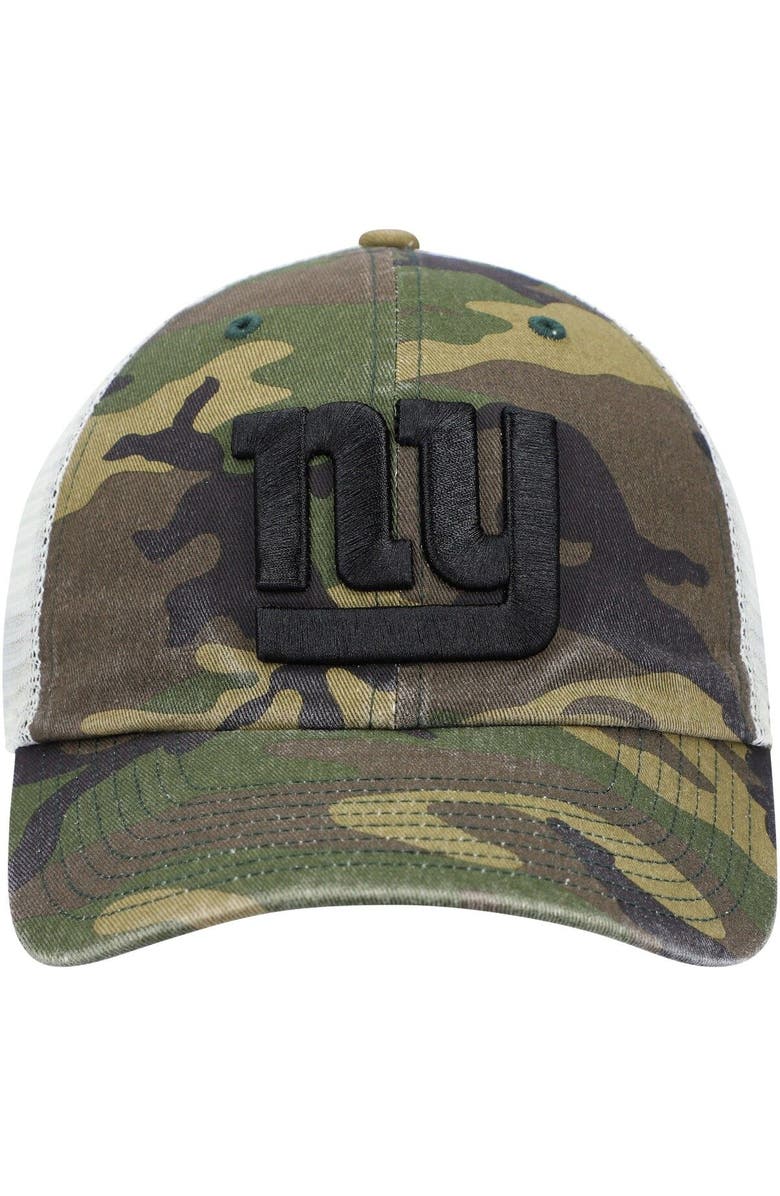 '47 Men's '47 Camo New York Giants Branson Clean Up Trucker Hat, Alternate, color, 