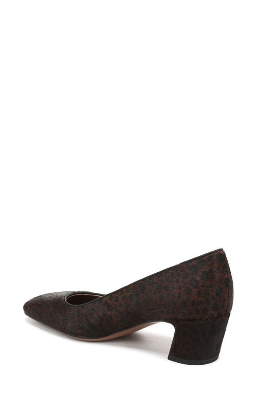 Franco Sarto Salino Square Toe Pump In Brown