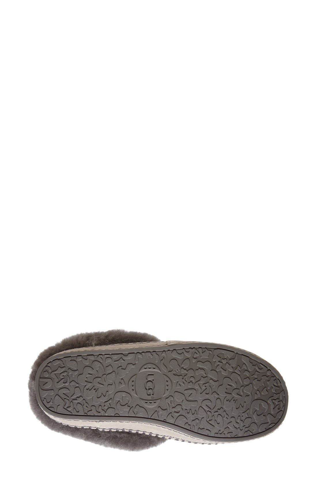 Wrin Slipper, Alternate, color, BLACK SUEDE