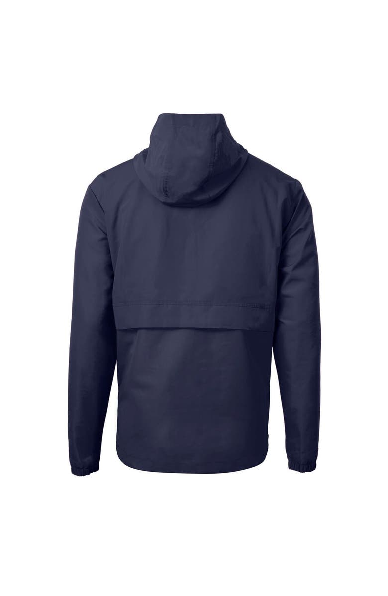 Cutter & Buck Men's Cutter & Buck  Navy Springfield Cardinals  Charter Eco Recycled Half-Zip Anorak Jacket, Alternate, color, 
