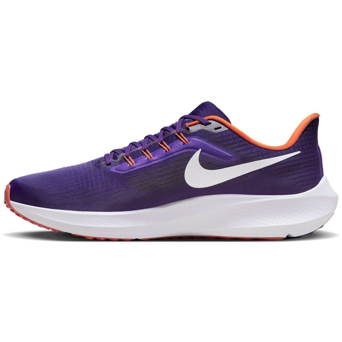 Nike Unisex Nike Purple Clemson Tigers Zoom Pegasus 39 Running Shoe, Alternate, color, 