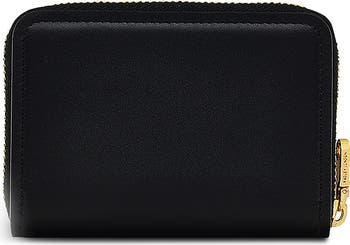 Bow Street Small Zip Leather Wallet