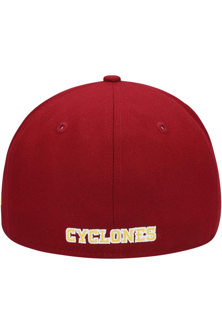 Men's New Era Cardinal Iowa State Cyclones Primary Team Logo Basic 59FIFTY Fitted Hat, Alternate, color, Cardinal