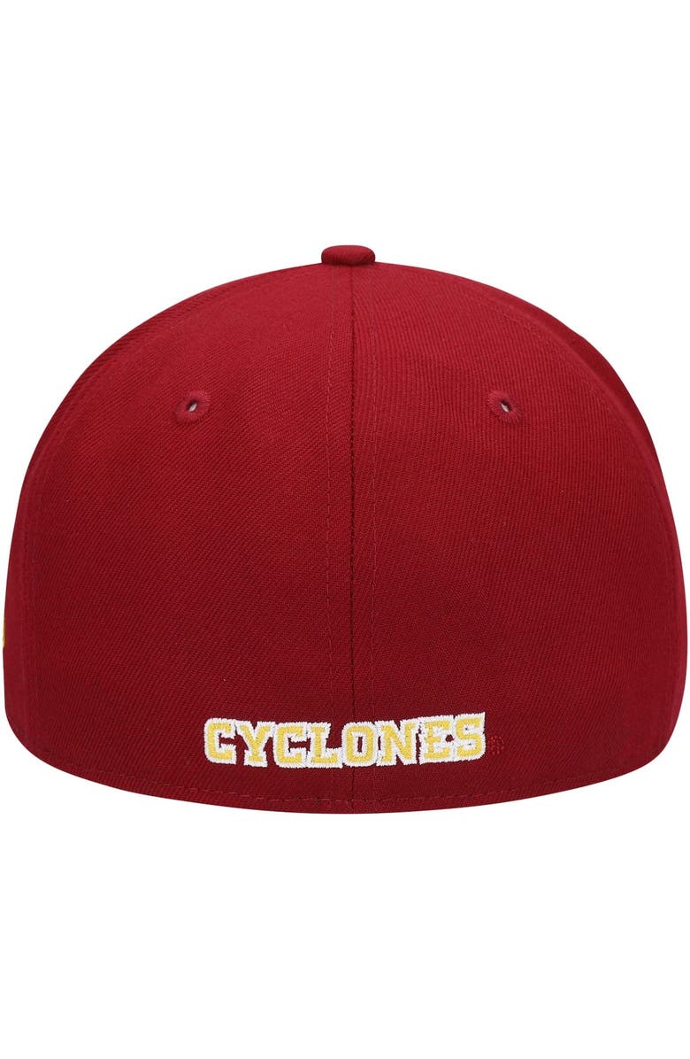 New Era Men's New Era Cardinal Iowa State Cyclones Primary Team Logo Basic 59FIFTY Fitted Hat, Alternate, color, Cardinal