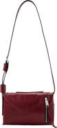 AllSaints Alba Shine Leather Crossbody Bag