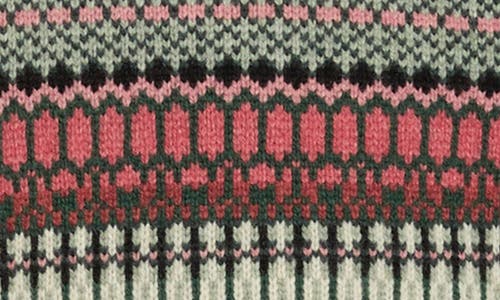 Seasalt Cornwall Percella Cove Fair Isle Merino Wool Blend Cardigan In Multi