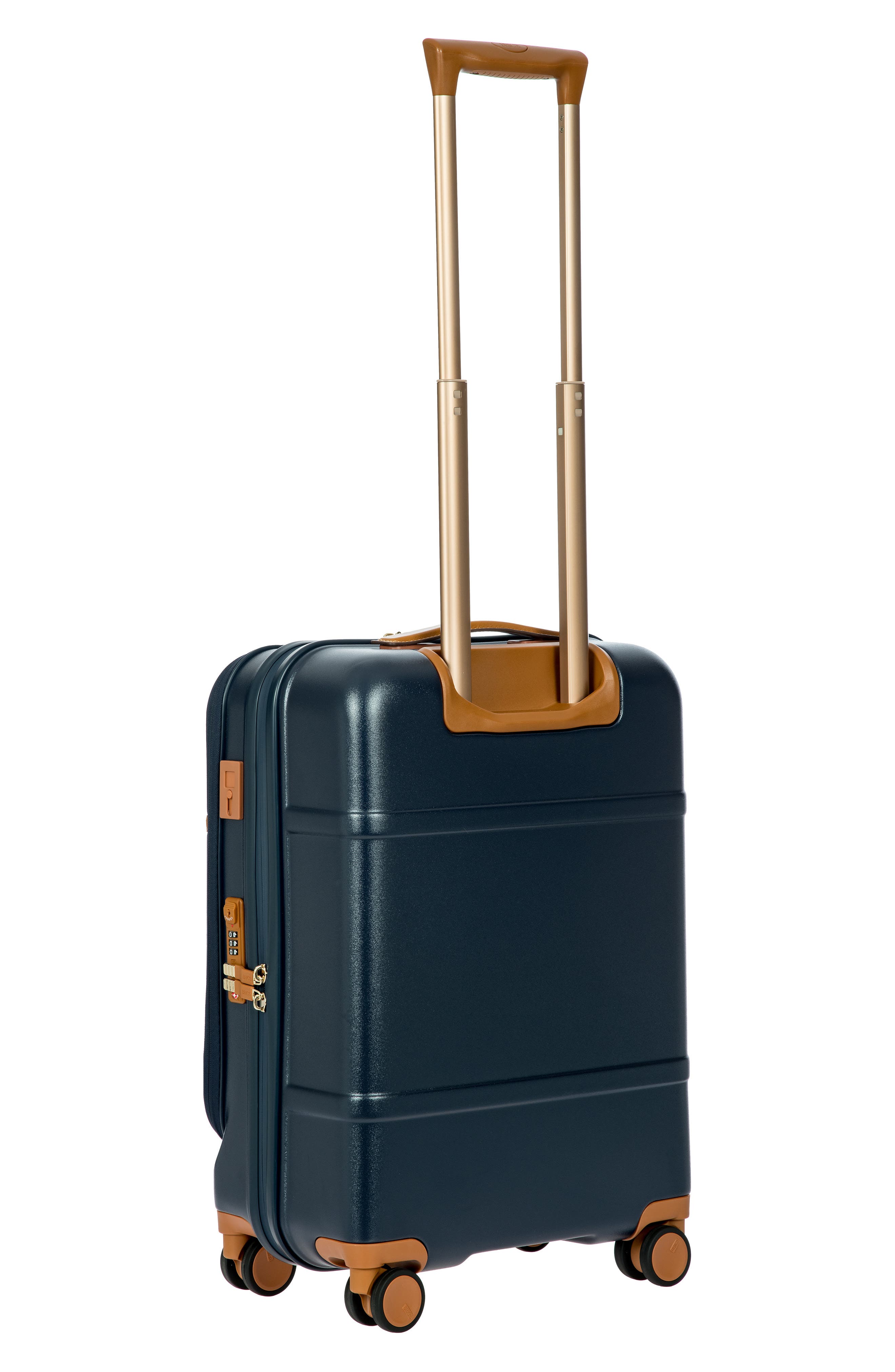 Bric's Bellagio 2.0 Pocket 21-Inch Wheeled Carry-On, Alternate, color, Blue