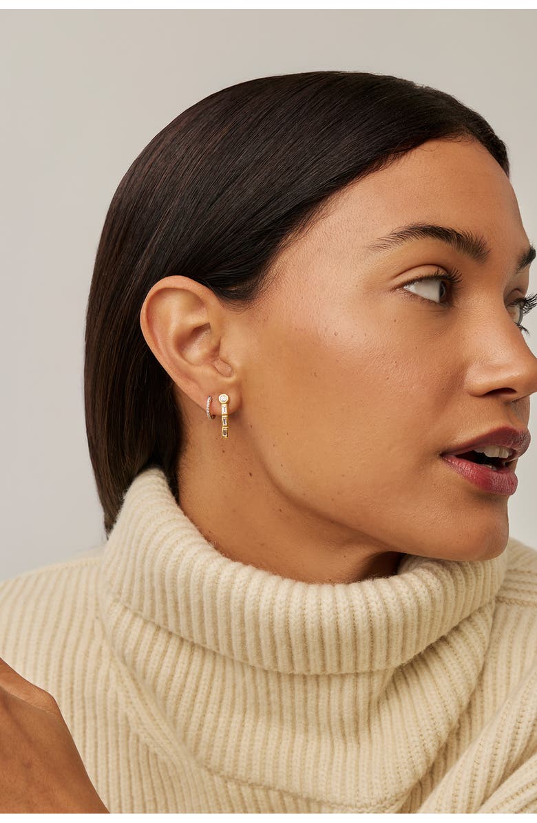 Missoma x Lucy Williams Tennis Drop Earrings, Alternate, color, Gold