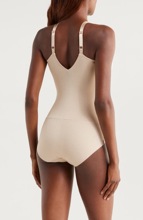 Miraclesuit ® Comfy Curves Bodybriefer Shaper Bodysuit In Warm Beige
